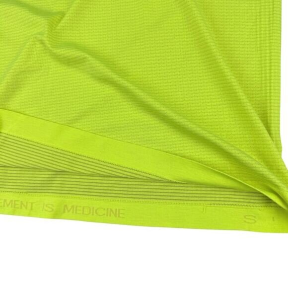LULULEMON Metal Vent Tech Short-Sleeve Shirt Size Small Highlight Yellow - Picture 6 of 8